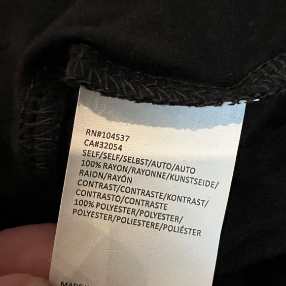 Anthropologie Tiny Beautiful Black Top- Small - Picture 8 of 8